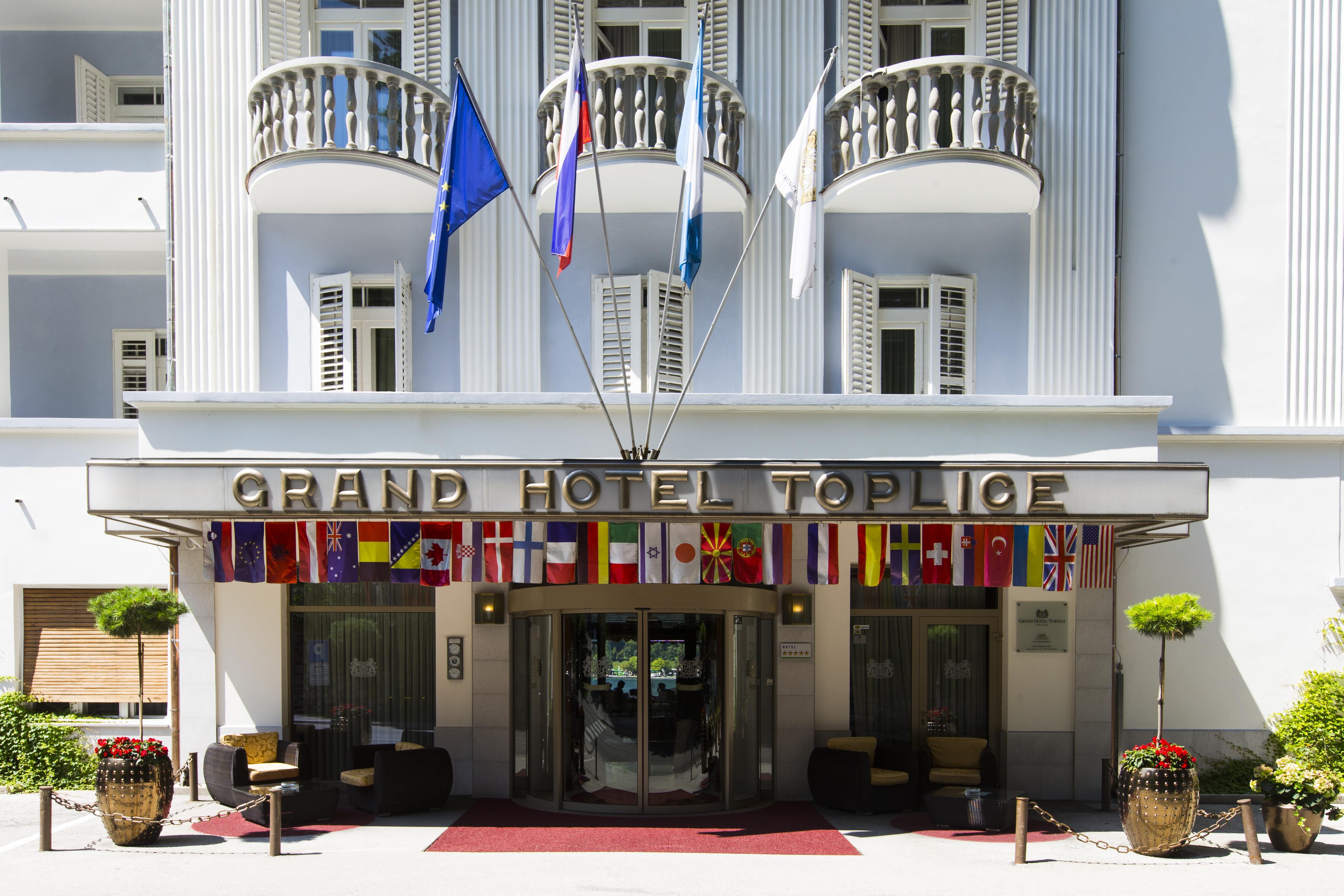 Grand Hotel Toplice - Small Luxury Hotels Of The World Bled Exterior foto